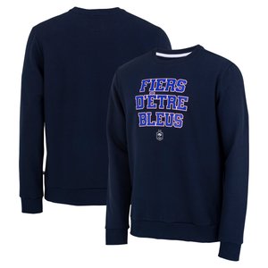 Sweat France Proud To Be Blue Made In France - Marine - Unisexe, vue 1