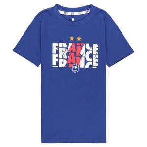 T-shirt graphique France National Colors - Bleu - Enfants, vue 3