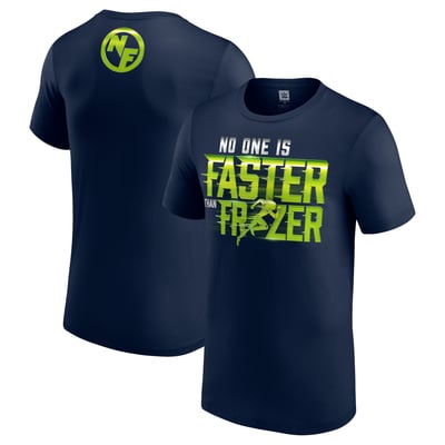 Men's Navy Nathan Frazer No One Is Faster Than Frazer T-Shirt