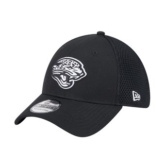 Men's New Era Black Jacksonville Jaguars Main Neo 39THIRTY Flex Hat