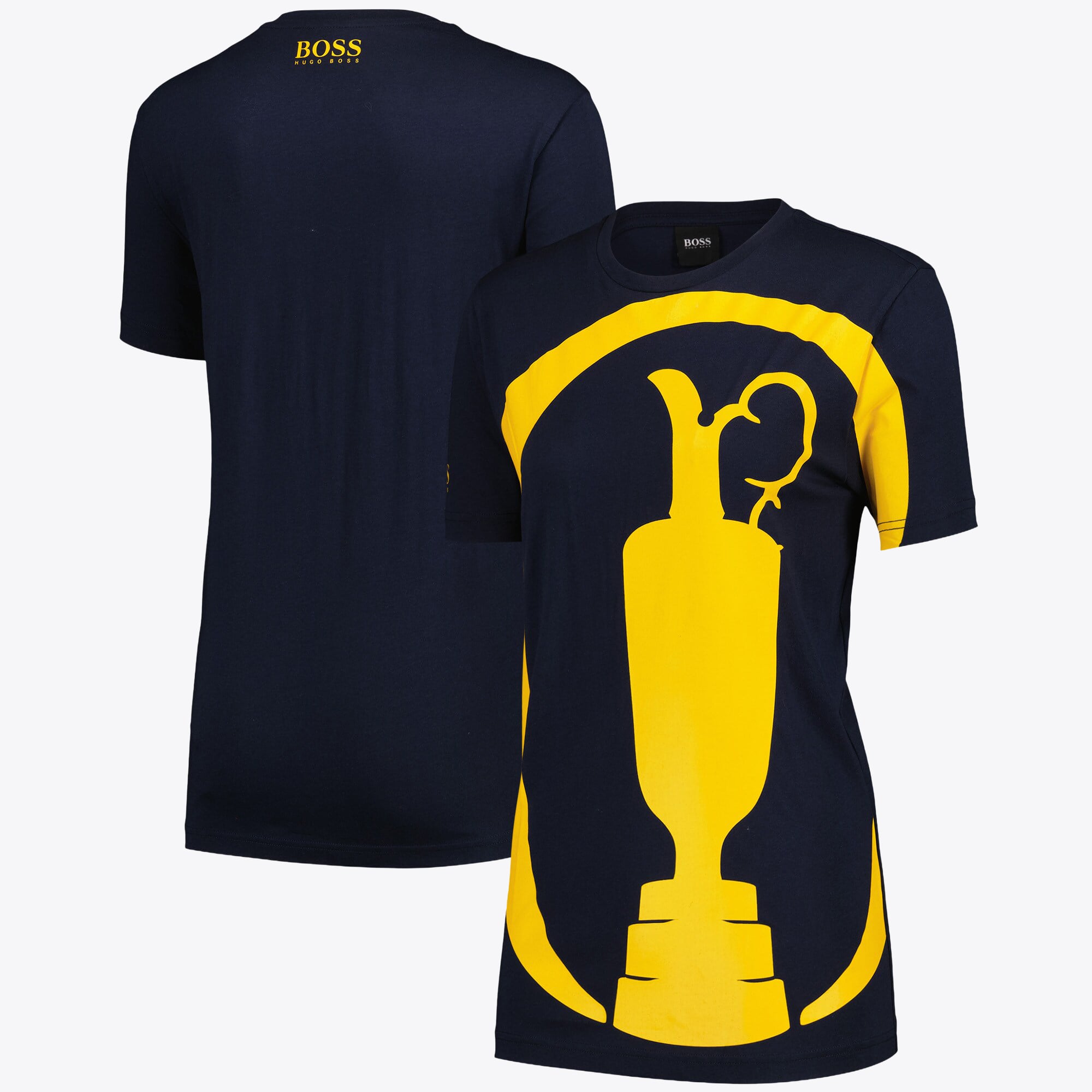T-shirt The Open BOSS - Blu scuro