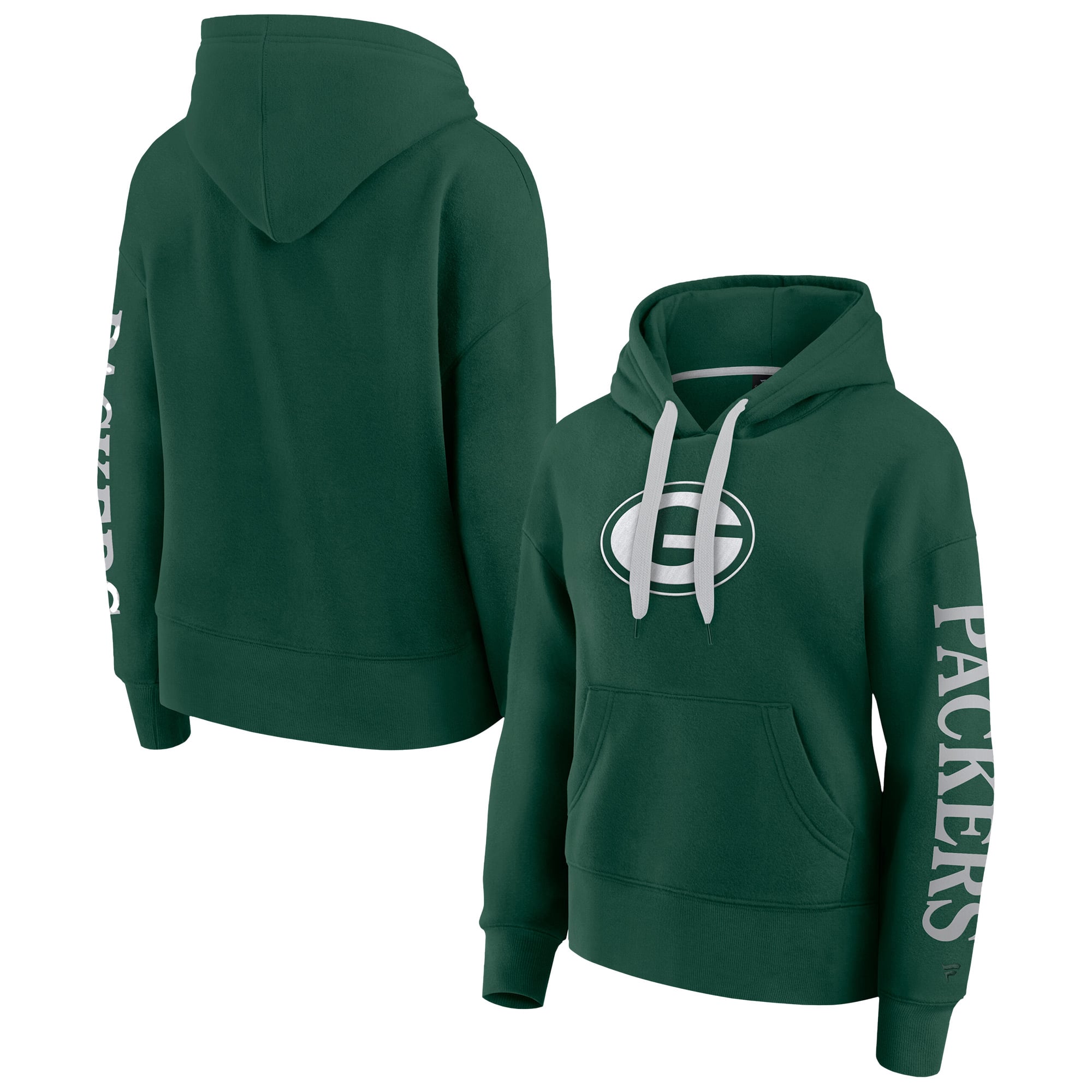 Sudadera con capucha Elements Polar de algodón del Green Bay Packers - Mujer