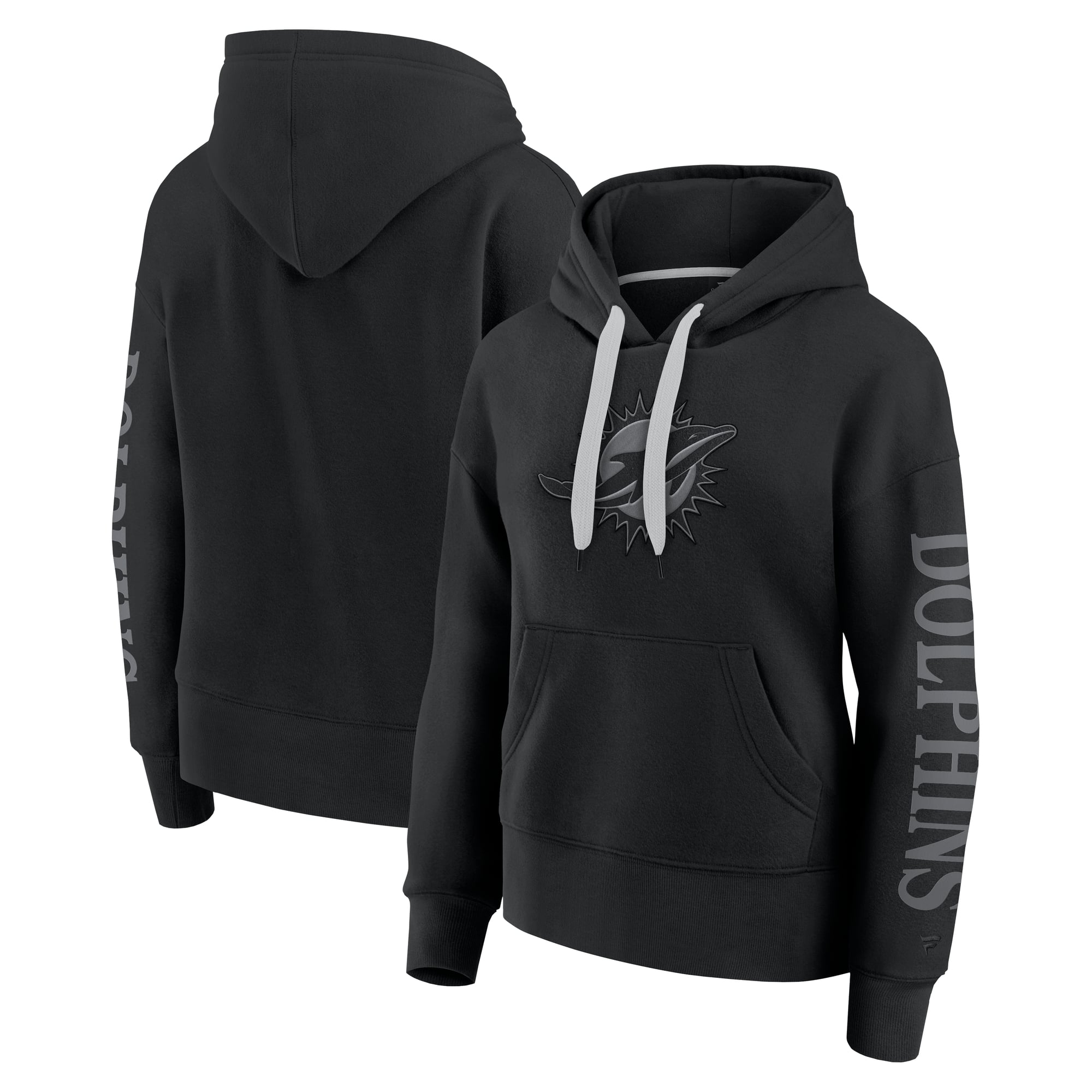 Sudadera con capucha Elements Polar de algodón del Miami Dolphins - Mujer