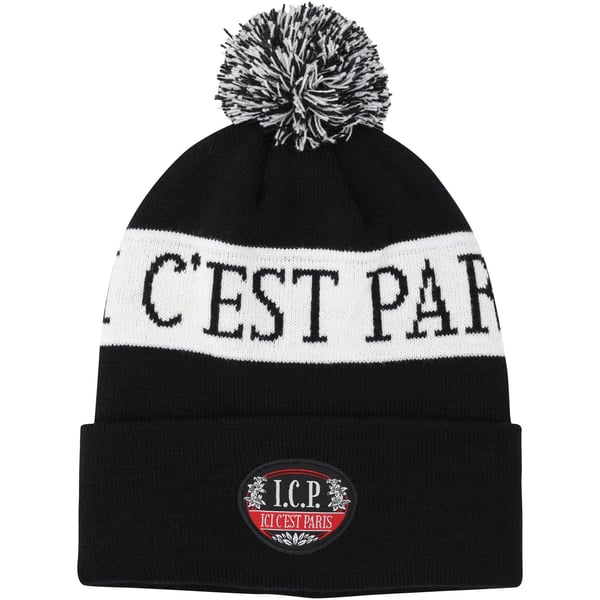 Bonnet PSG ICI C'EST PARIS - Noir - Homme