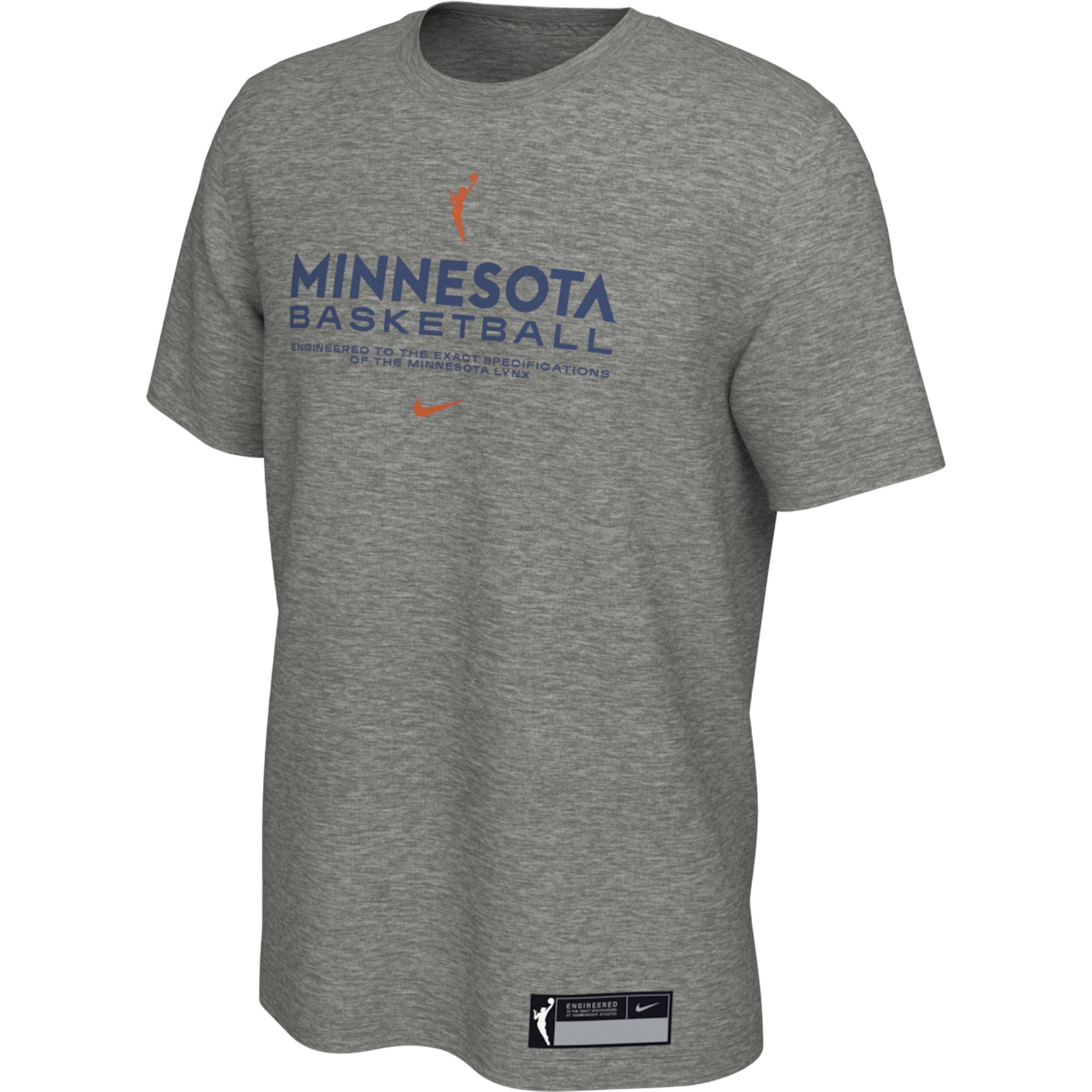 Youth Nike Heather Gray Minnesota Lynx Legend Practice Performance T-Shirt