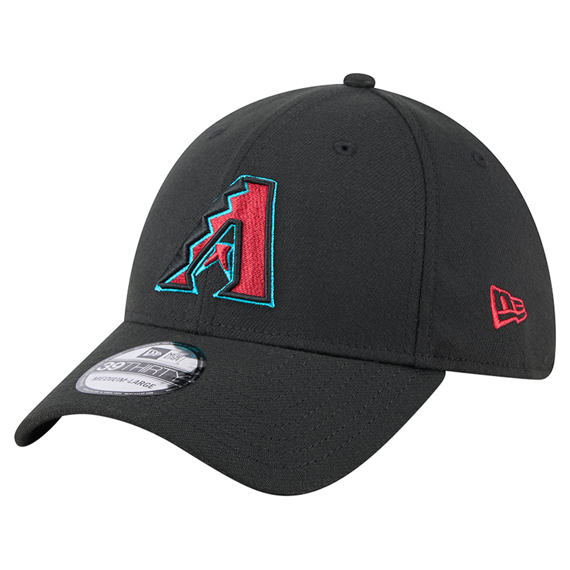 Men’s New Era Black Arizona Diamondbacks Logo 39THIRTY Flex Hat Men’s New Era Black Arizona Diamondbacks Logo 39THIRTY Flex Hat