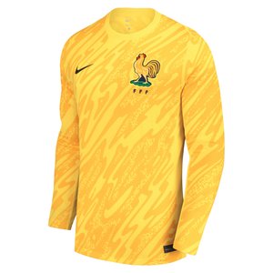Maillot de gardien de but France Nike Stadium - 2024 - Manches longues - Sans étoile, vue 3