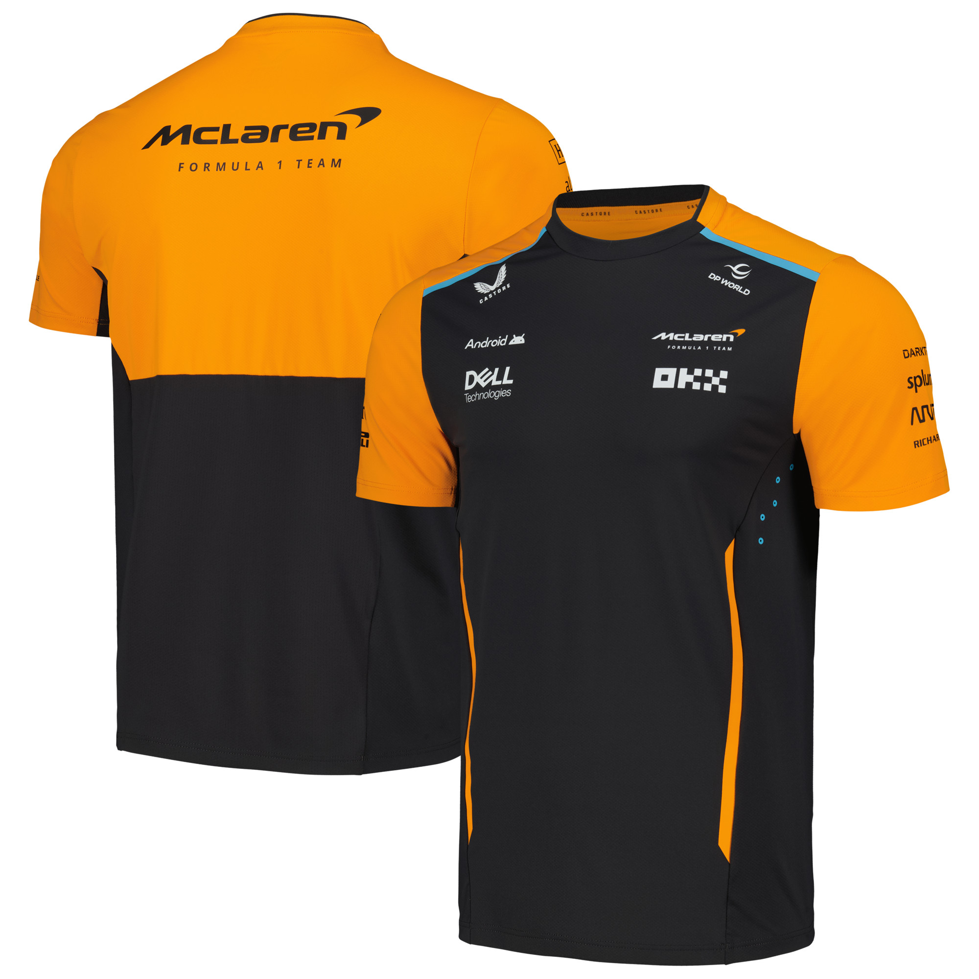 T-shirt MCLAREN Castore Oscar Piastri GP Australie Vert pour homme- En T-shirt MCLAREN Castore Oscar Piastri GP Australie Vert pour homme- En