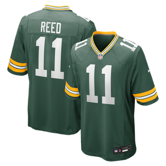 Men's Nike Jayden Reed  Green Green Bay Packers  Game Jersey