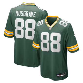 Men's Nike Luke Musgrave  Green Green Bay Packers  Game Jersey