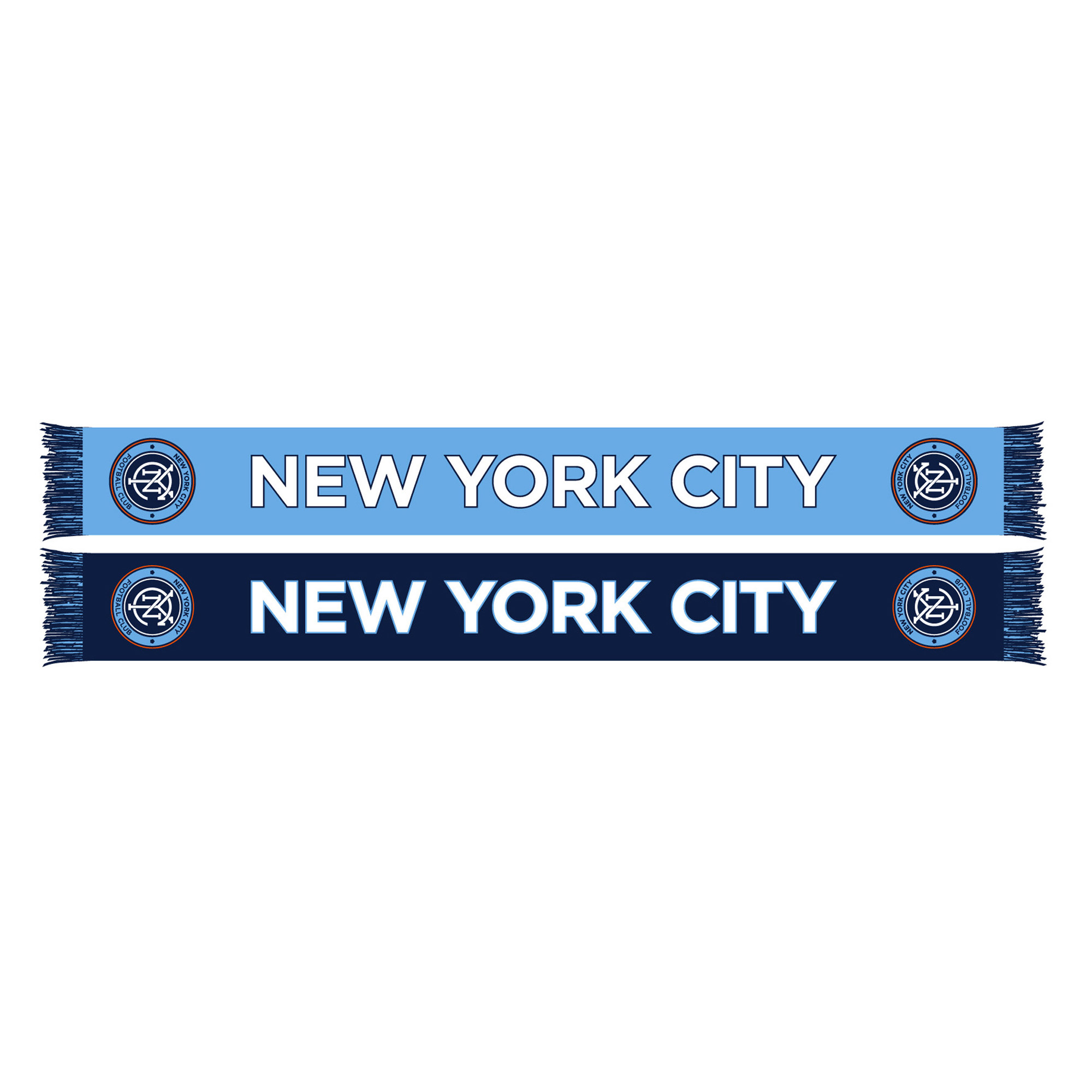 New York City FC Two-Tone Scarf New York City FC Two-Tone Scarf