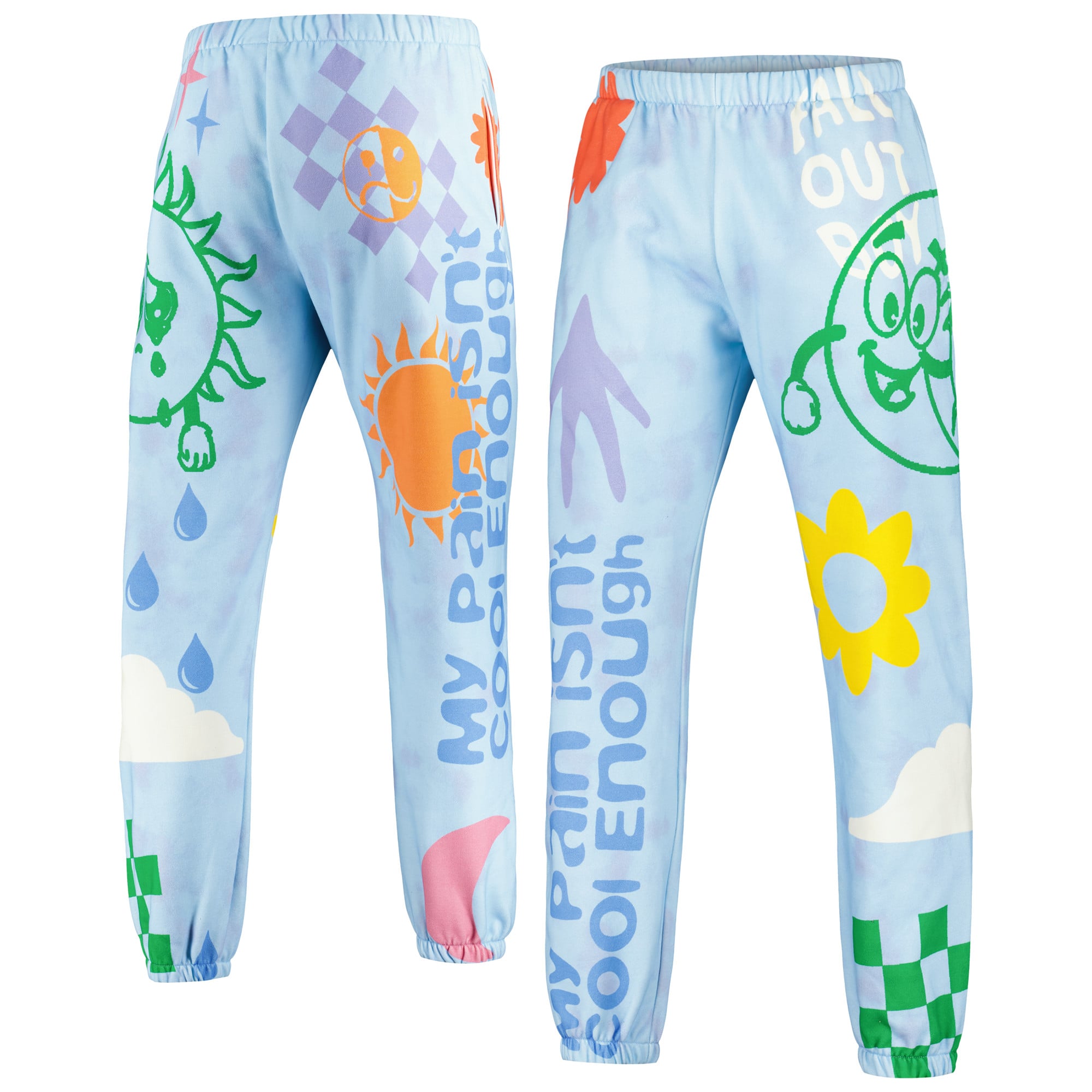 Unisex  Blue Fall Out Boy So Much For (2our) Dust Sweatpants