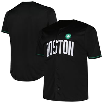 Men's Profile Black Boston Celtics Big & Tall Pop Jersey