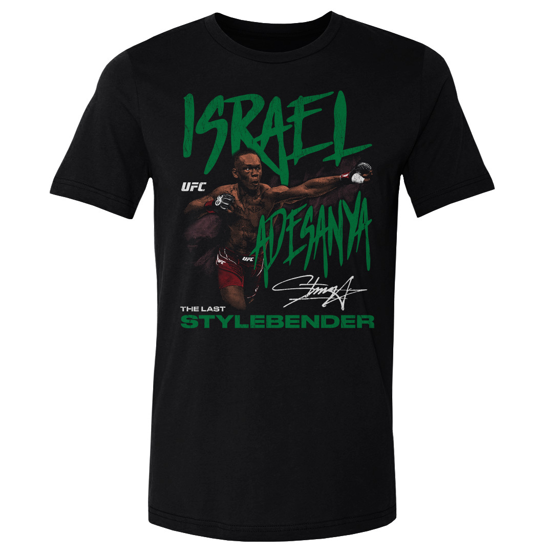 Men’s Black Israel Adesanya The Last Stylebender T-Shirt Men’s Black Israel Adesanya The Last Stylebender T-Shirt