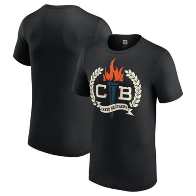 Men's Black Creed Brothers Laurel Wreath T-Shirt
