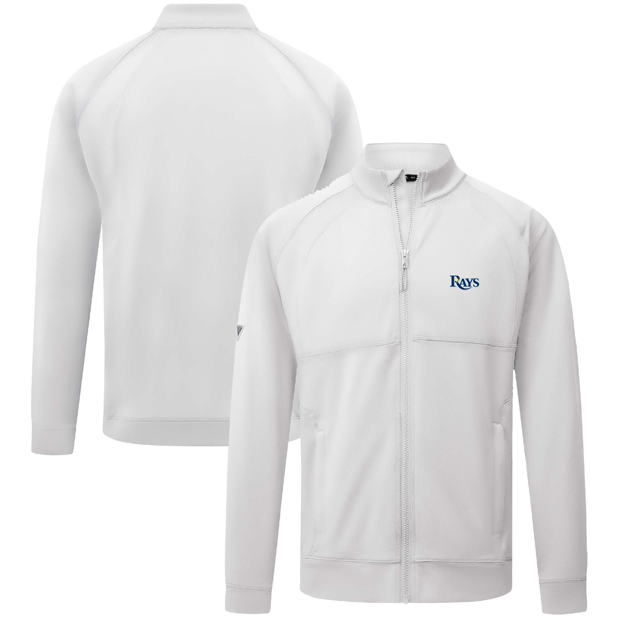 Men’s Levelwear White Tampa Bay Rays Form Insignia Full-Zip Jacket Men’s Levelwear White Tampa Bay Rays Form Insignia Full-Zip Jacket