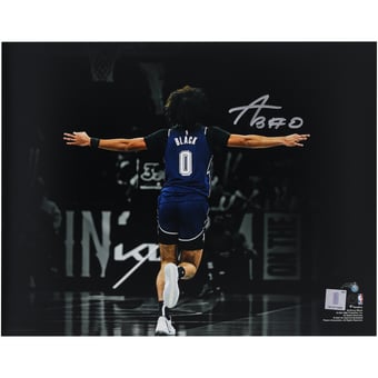 Anthony Black Orlando Magic Autographed 11" x 14" Celebration Spotlight Photograph