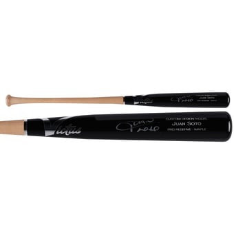 Juan Soto New York Mets Autographed Victus Game Model Bat