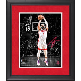 Fred VanVleet Houston Rockets Facsimile Signature 11" x 14" Spotlight Photograph
