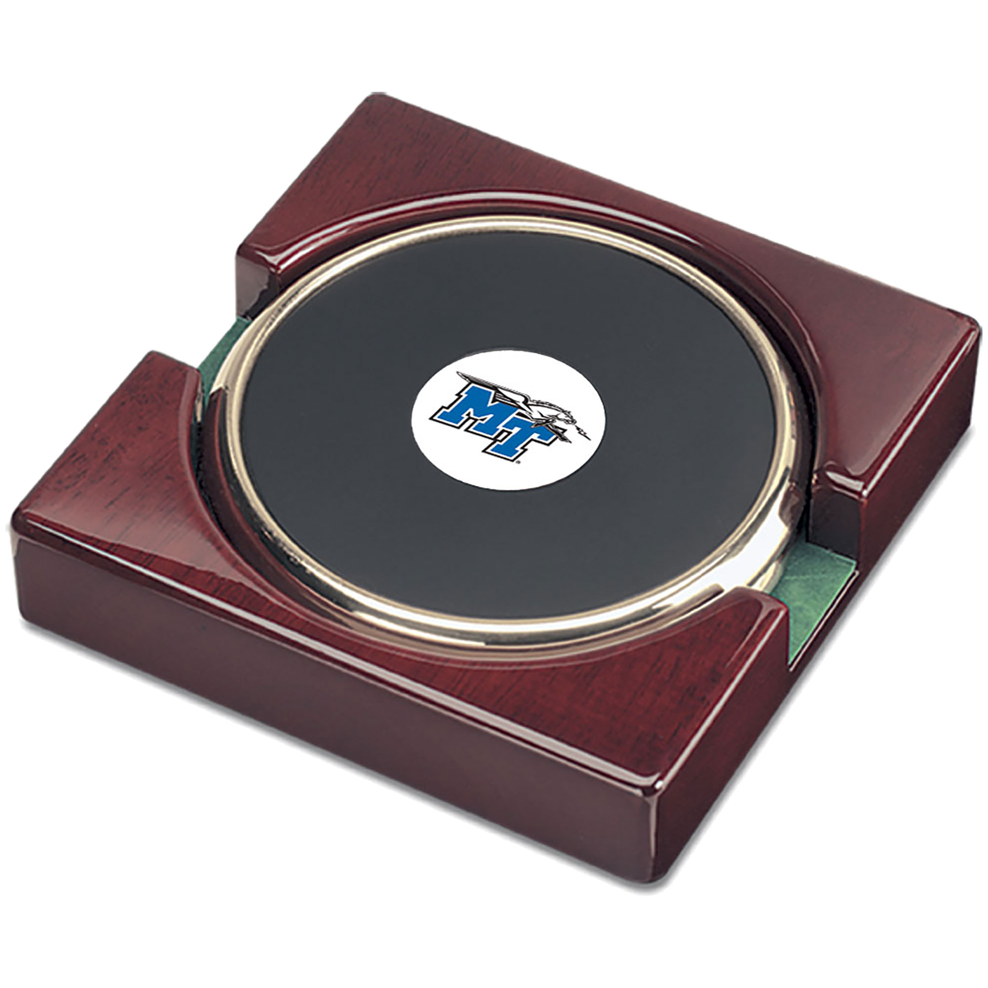 Gold MTSU Blue Raiders 2-Piece Coaster Set