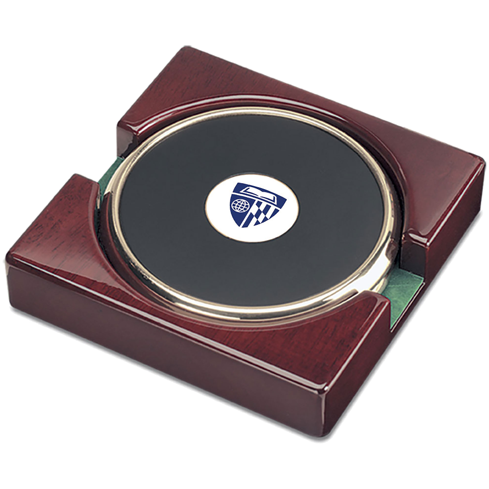 Gold Johns Hopkins Blue Jays 2-Piece Coaster Set