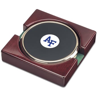 Gold Air Force Falcons 2-Piece Coaster Set