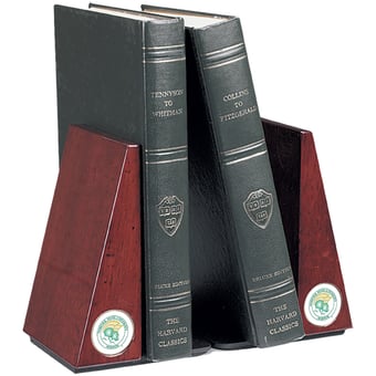 Norfolk State Spartans Rosewood Bookends