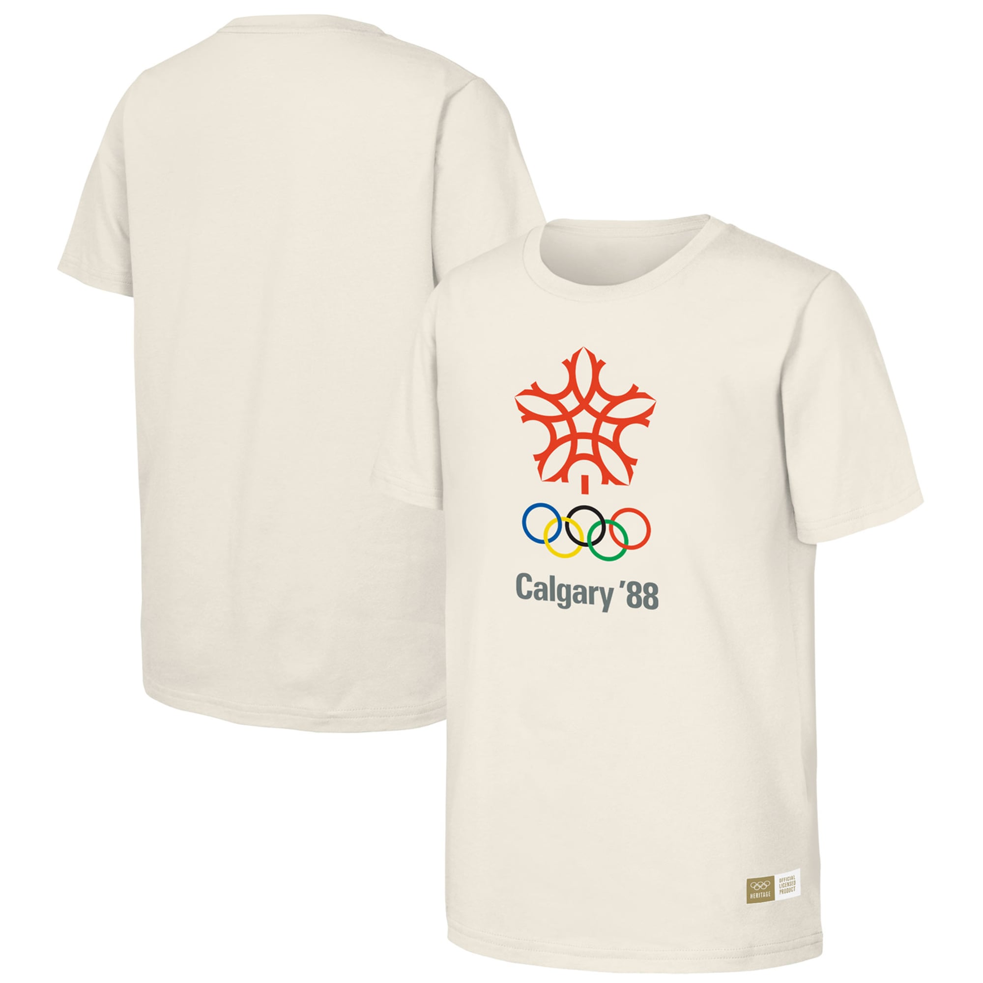 Maglietta da uomo con stampa olimpica dei Giochi di Calgary del 1988