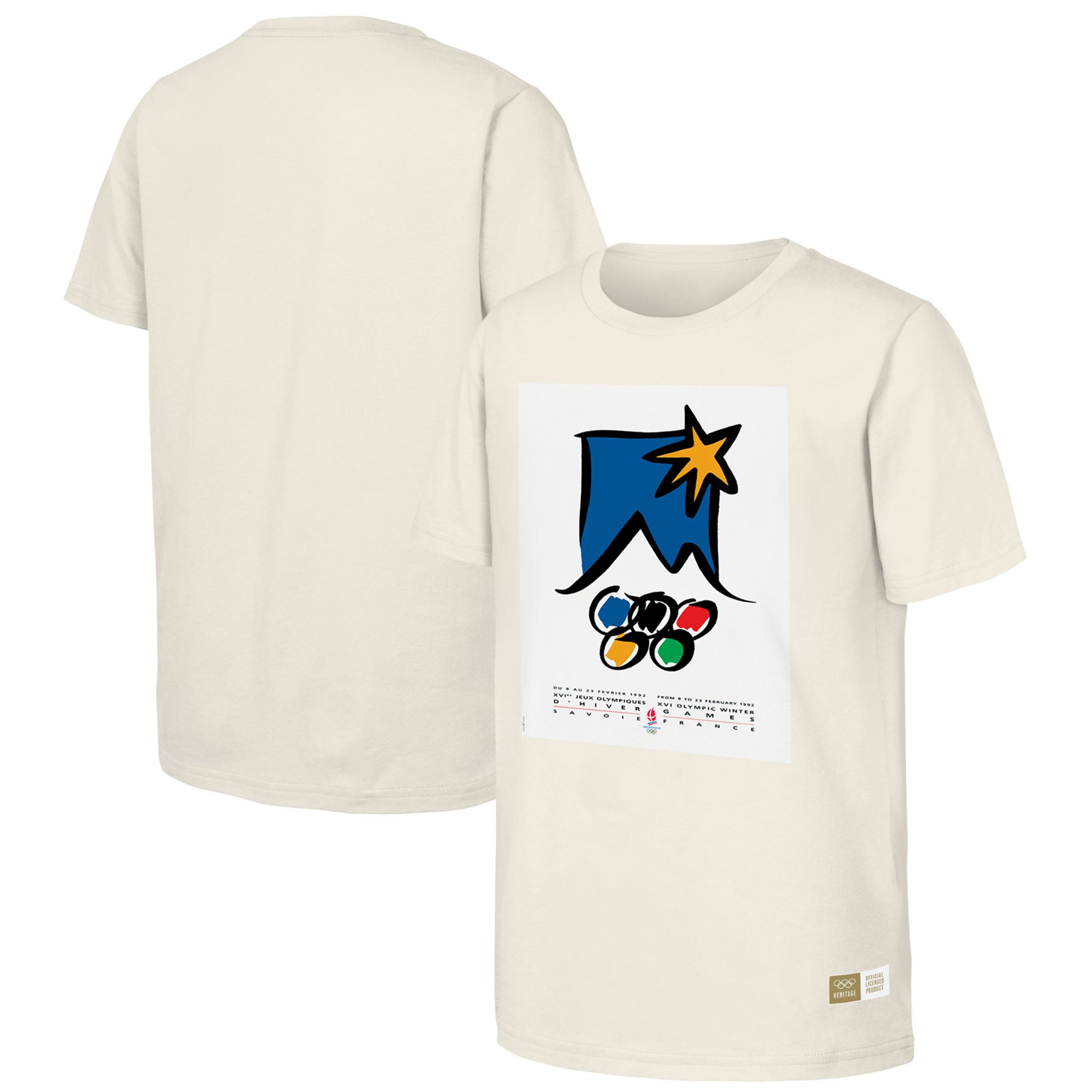 Maglietta da uomo con stampa olimpica dei Giochi di Albertville del 1992