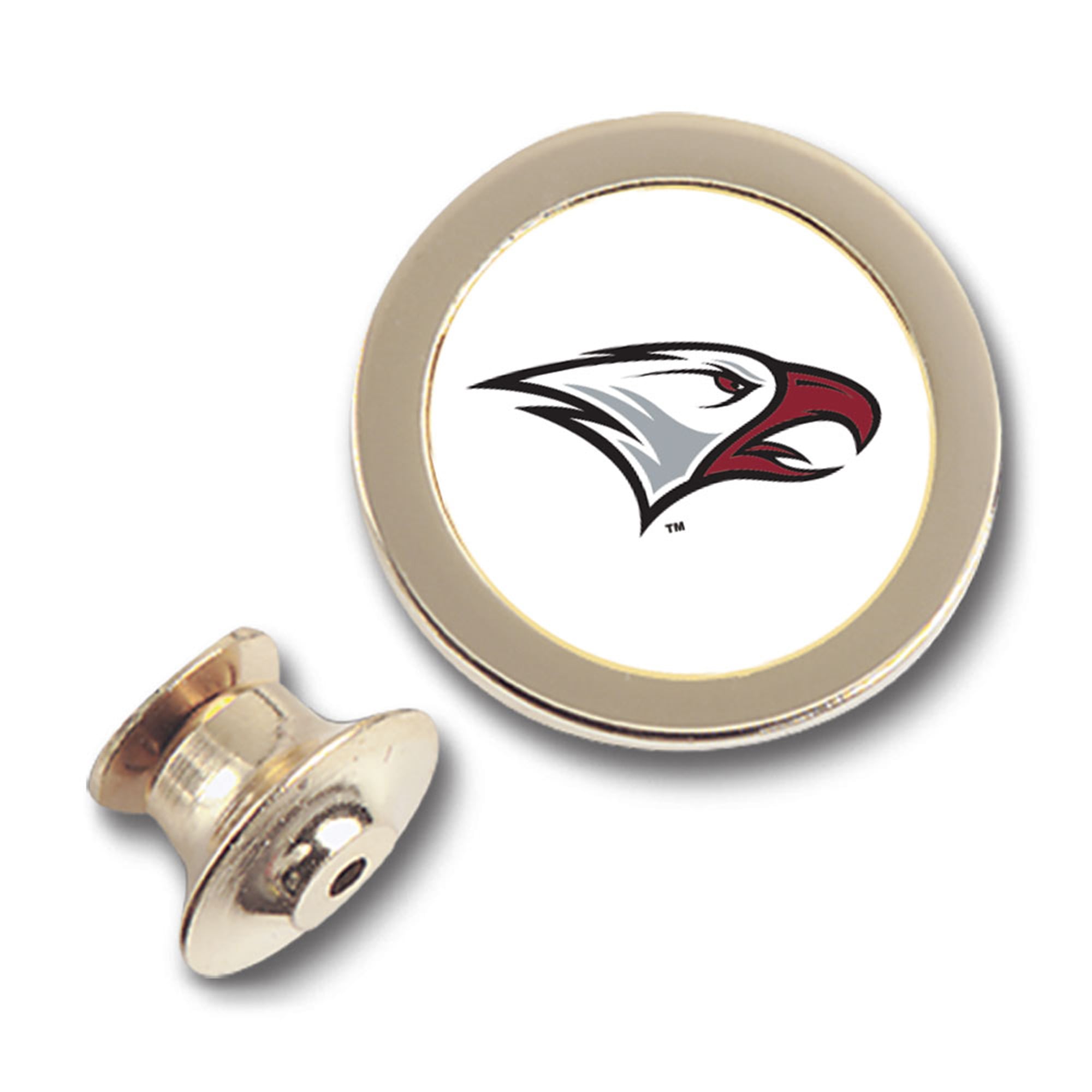 Gold North Carolina Central Eagles Lapel Pin