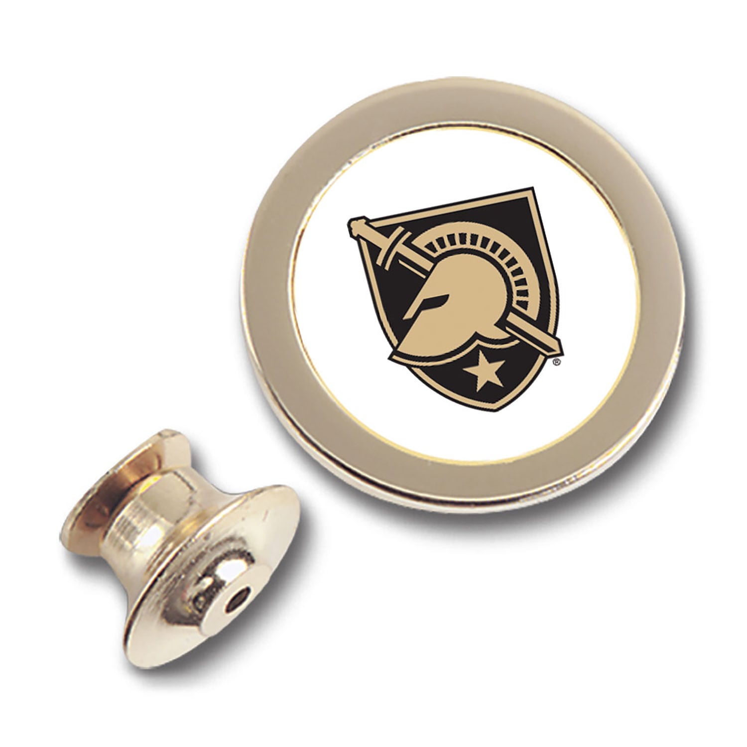Gold Army Black Knights Lapel Pin
