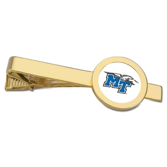 Gold MTSU Blue Raiders Tie Bar