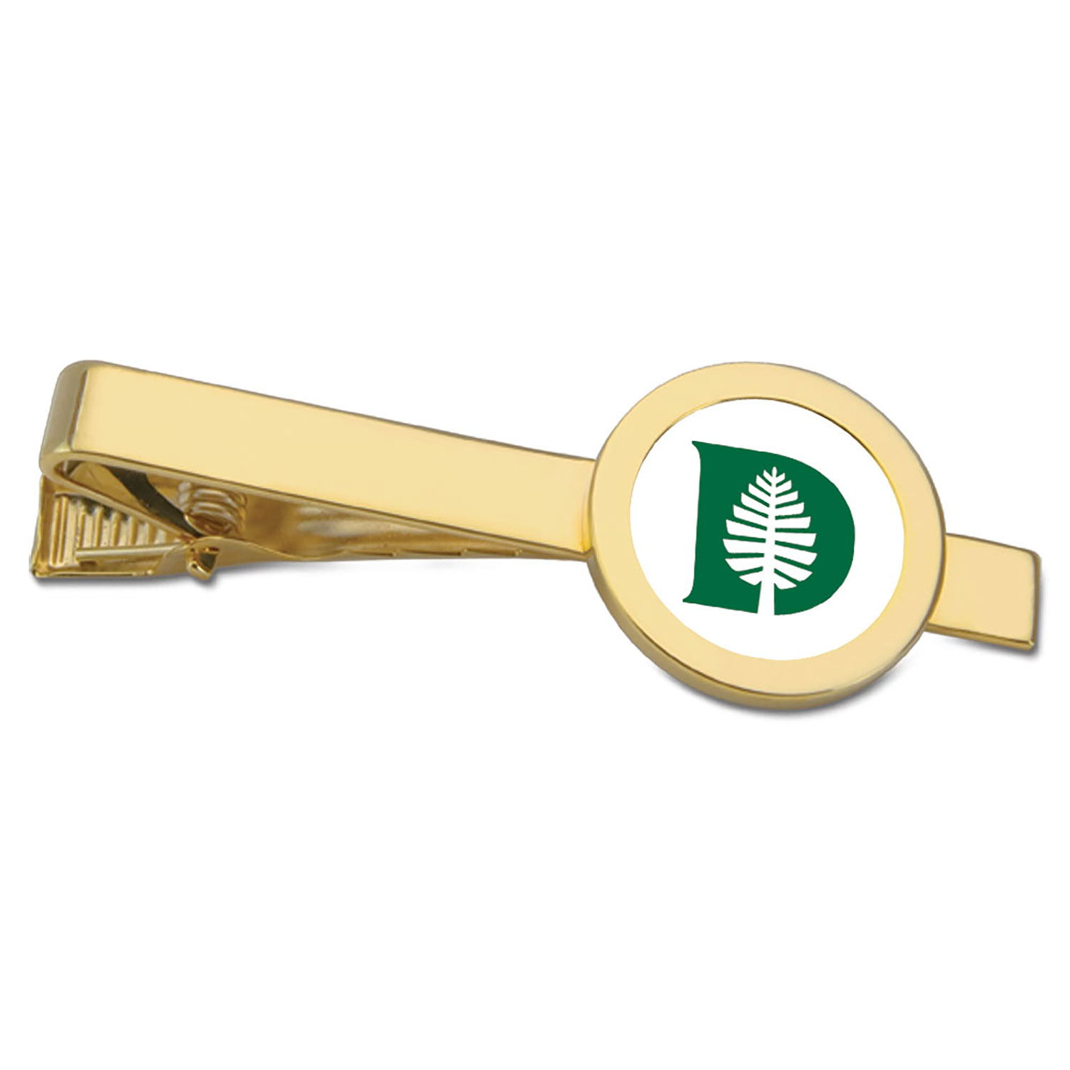Gold Dartmouth Big Green Tie Bar
