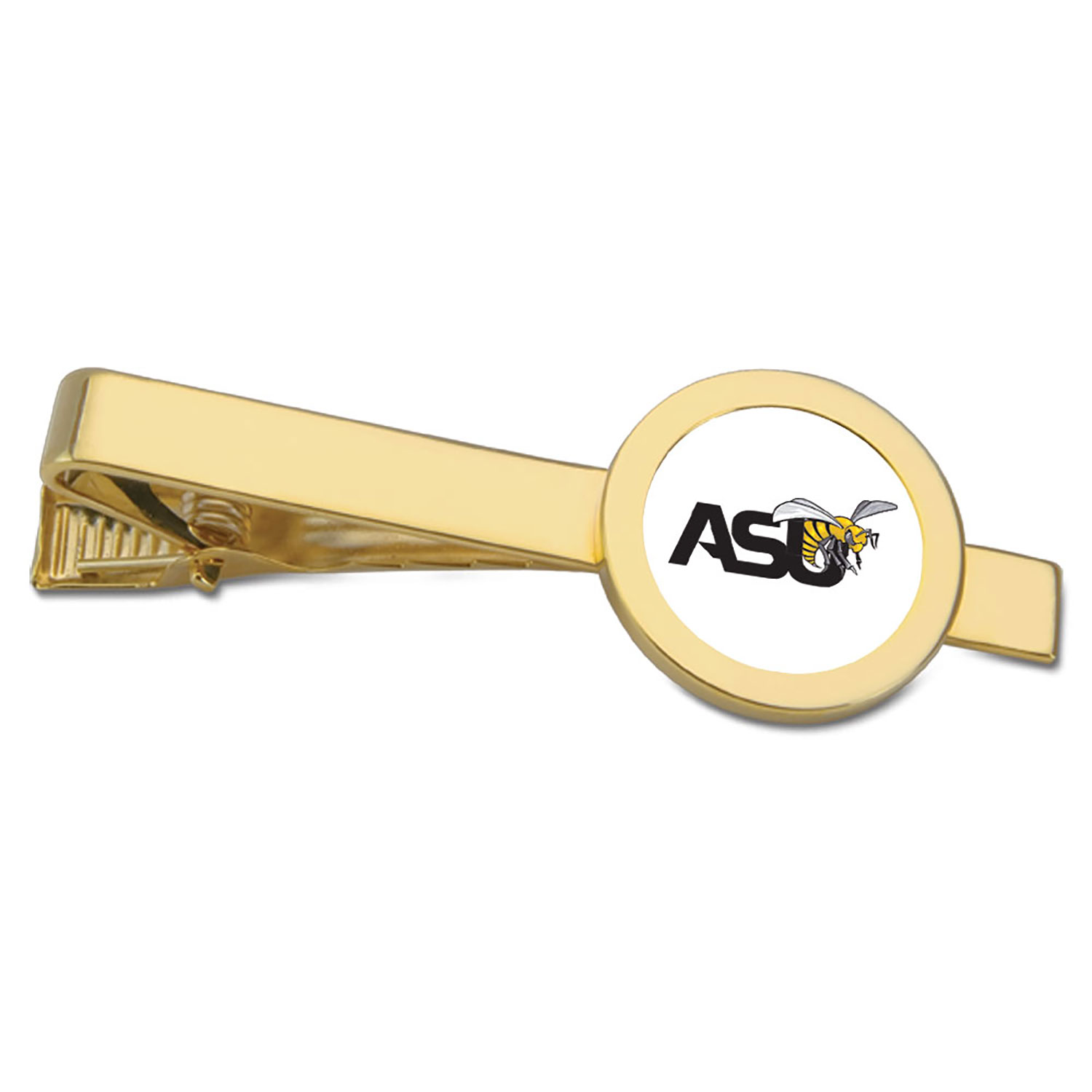 Gold Alabama State Hornets Tie Bar