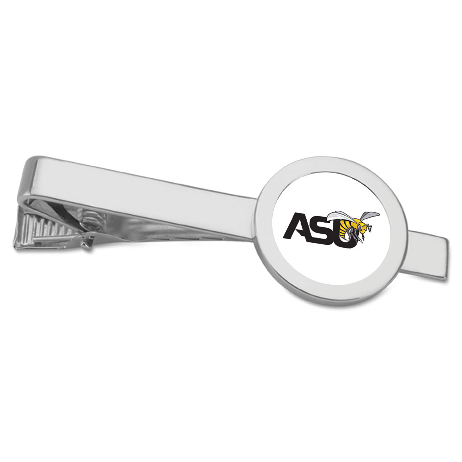 Silver Alabama State Hornets Tie Bar