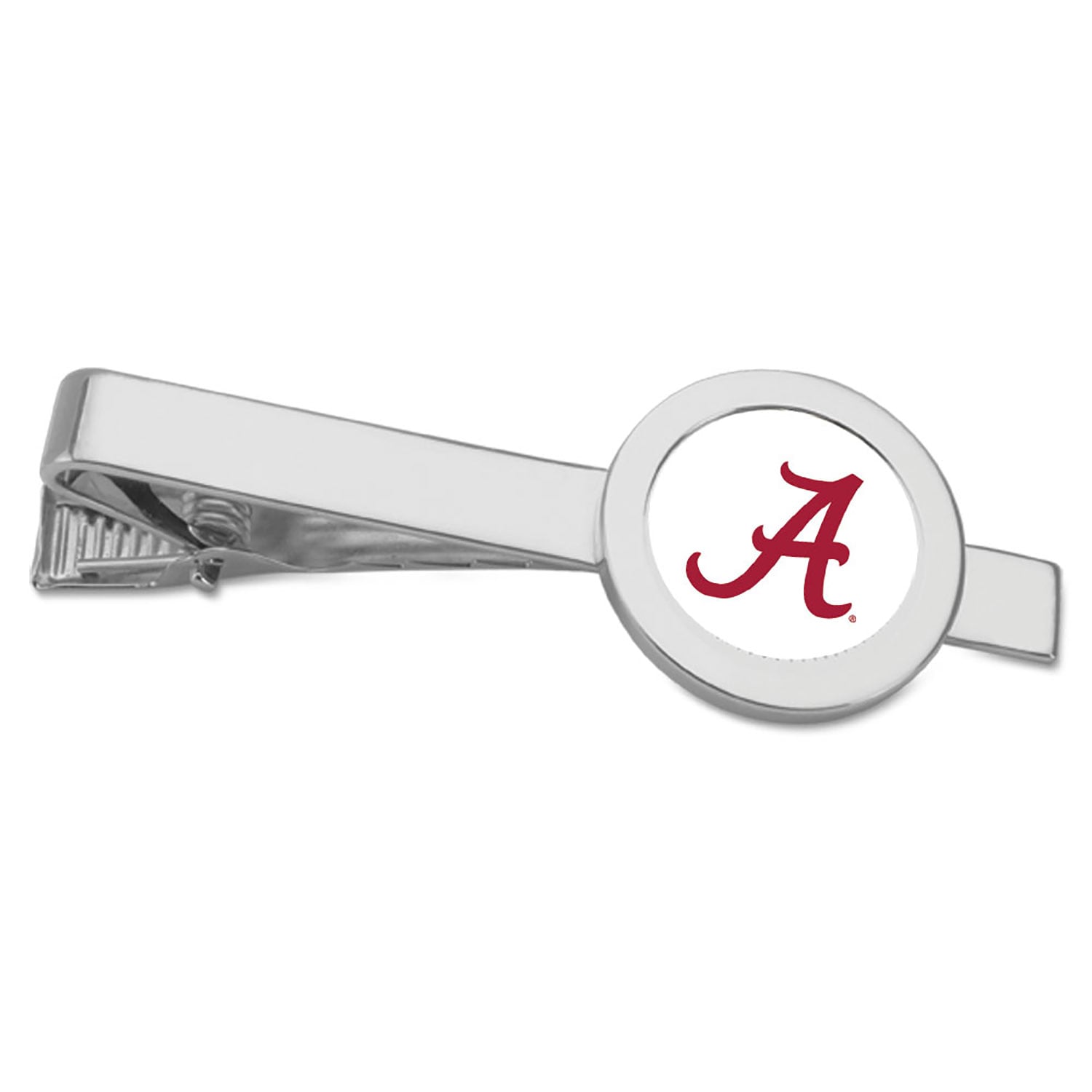 Silver Alabama Crimson Tide Tie Bar
