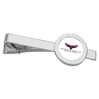 Silver Maryland Eastern Shore Hawks Tie Bar