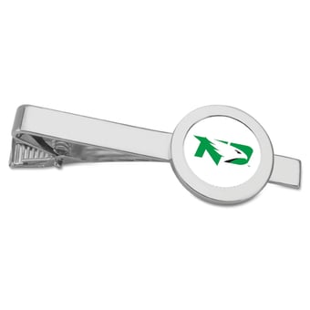 Silver North Dakota Tie Bar