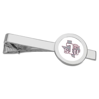 Silver Texas Southern Tigers Tie Bar