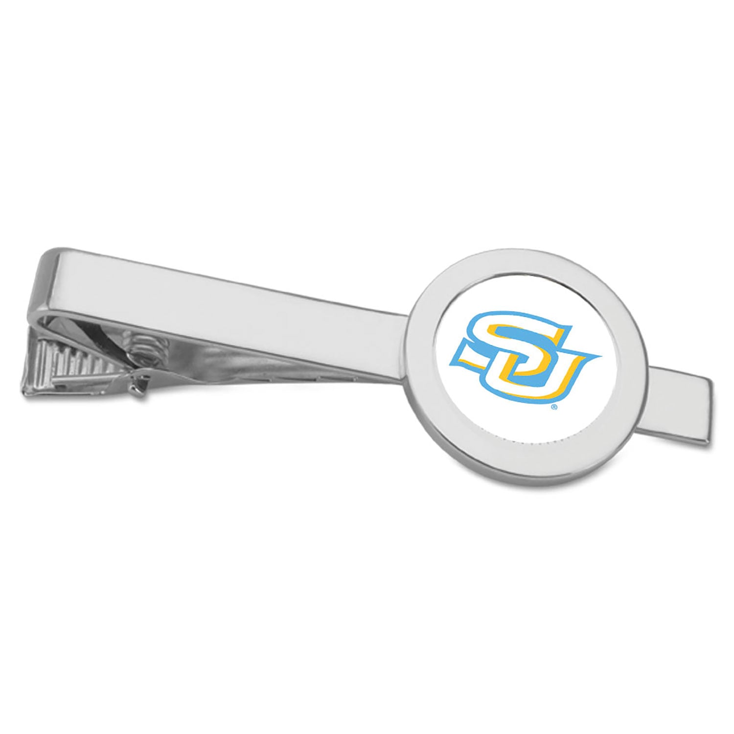 Silver Southern University Jaguars Tie Bar