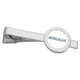 Silver Spelman College Jaguars Tie Bar