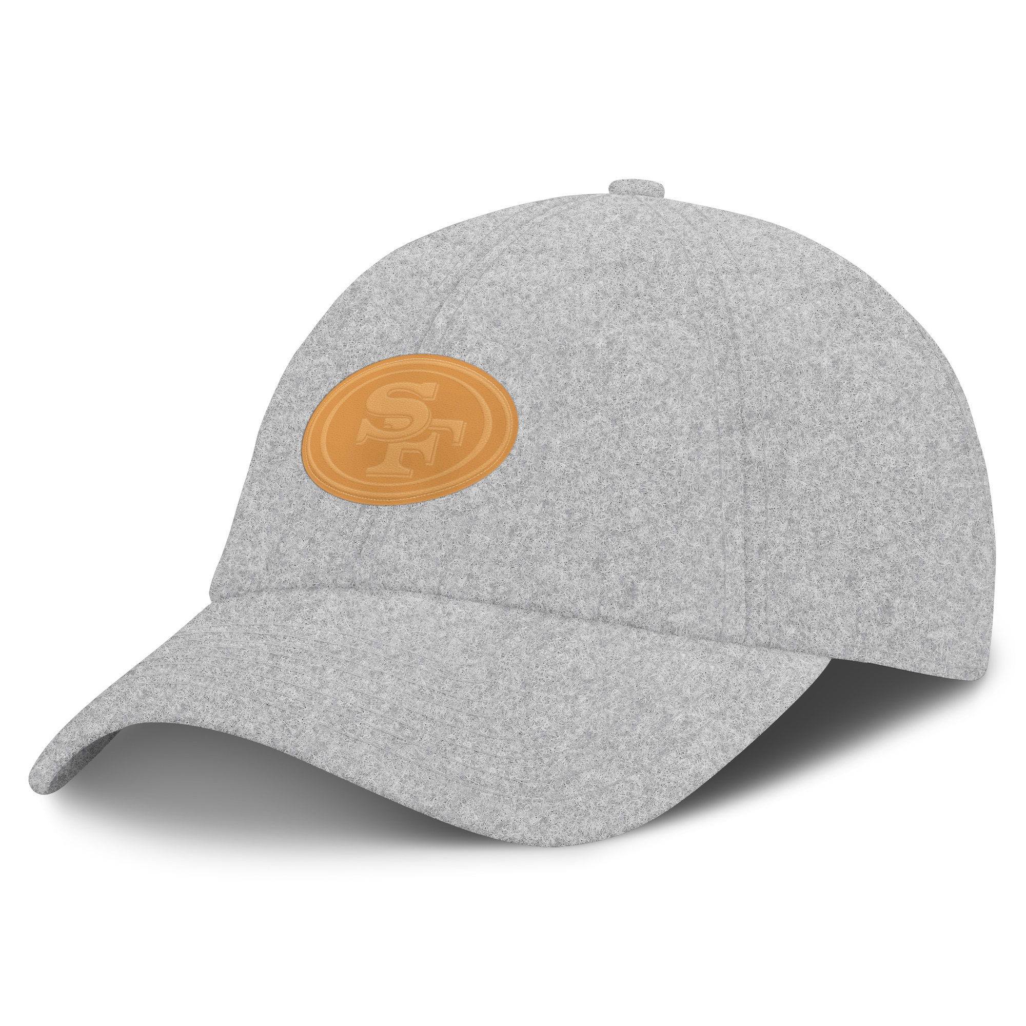 Men's Fanatics Heather Gray San Francisco 49ers Front Office Adjustable Hat