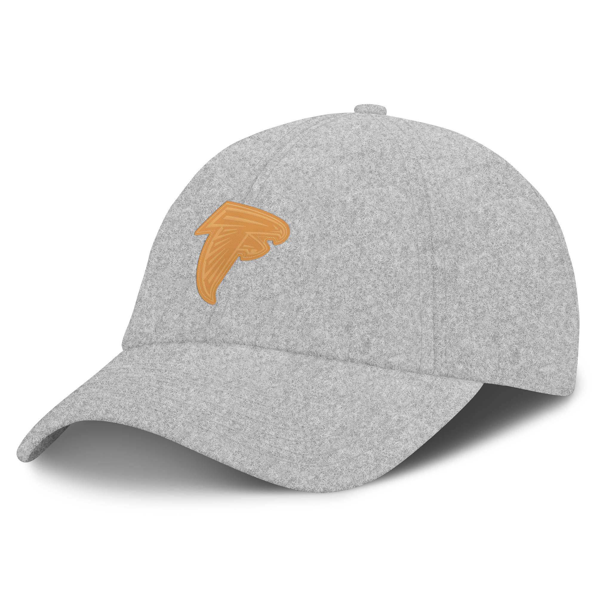 Men's Fanatics Heather Gray Atlanta Falcons Front Office Adjustable Hat