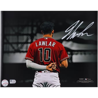 Jordan Lawlar Arizona Diamondbacks Autographed 11" x 14" Spotlight Photograph