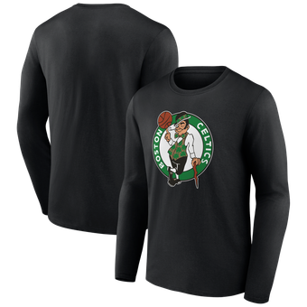 Men's Black Boston Celtics Primary Logo Long Sleeve T-Shirt
