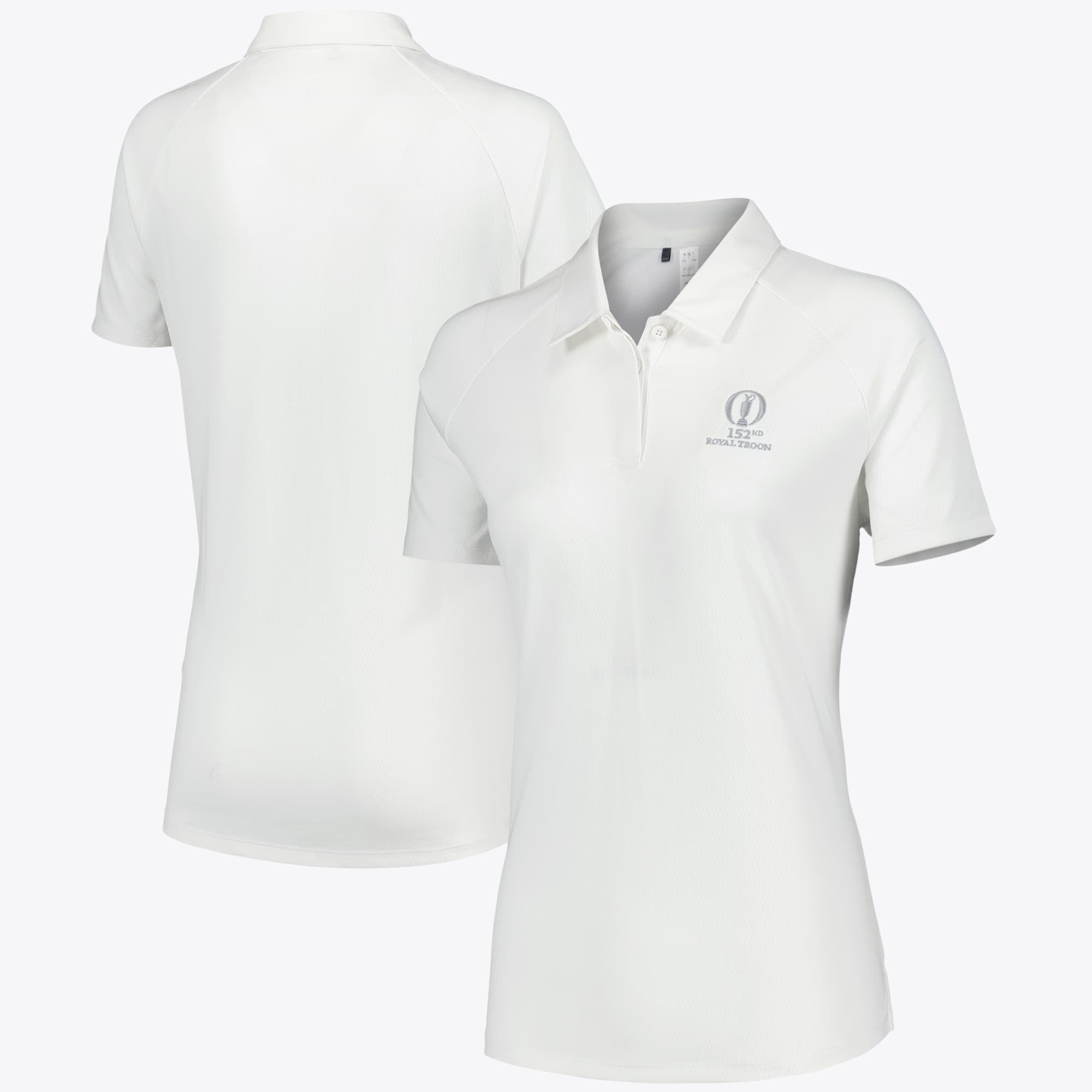 Polo adidas Heat RDY The 152nd Open Royal Troon - Bianca - Donna