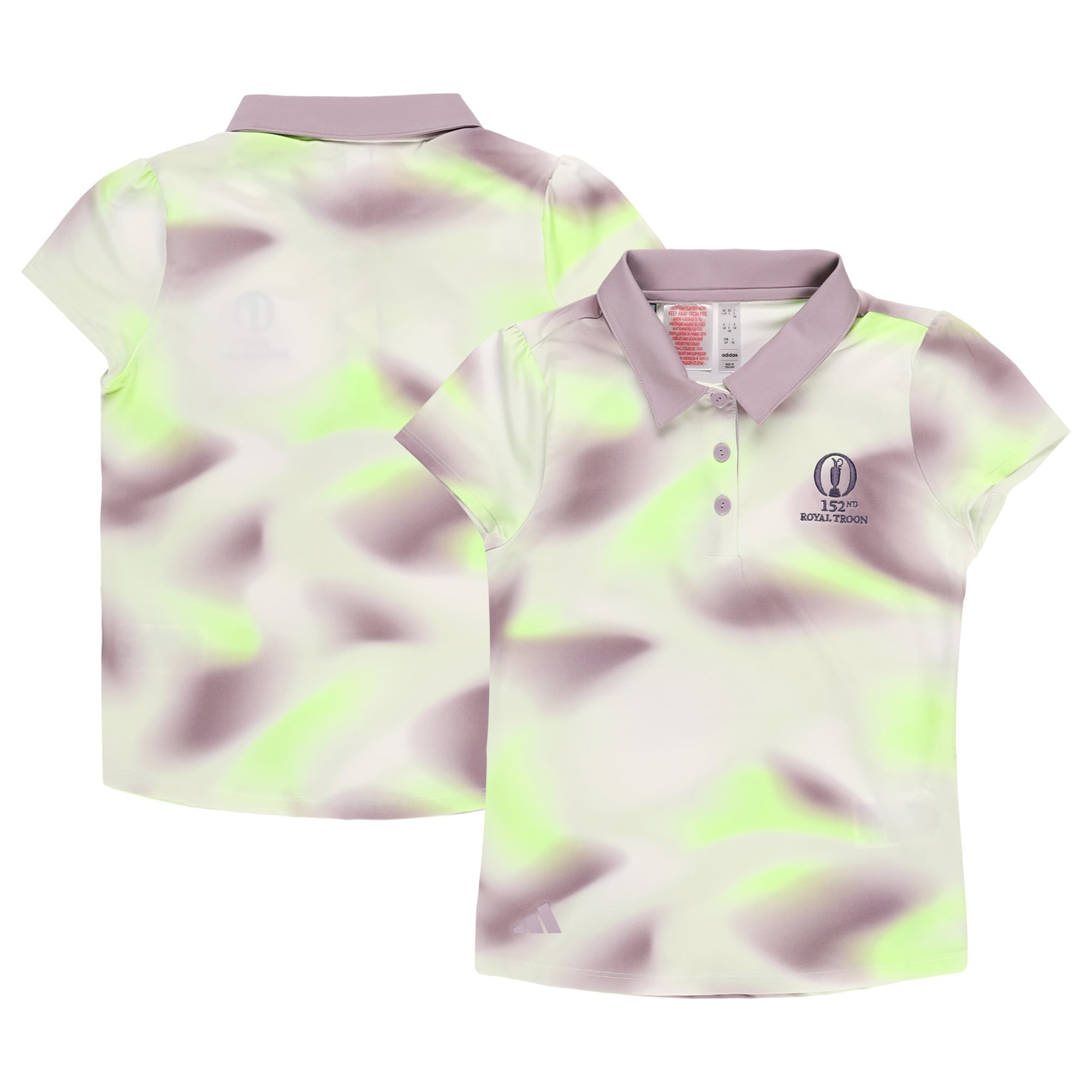 Polo The 152nd Open Royal Troon adidas Ultimate Print - Ragazze