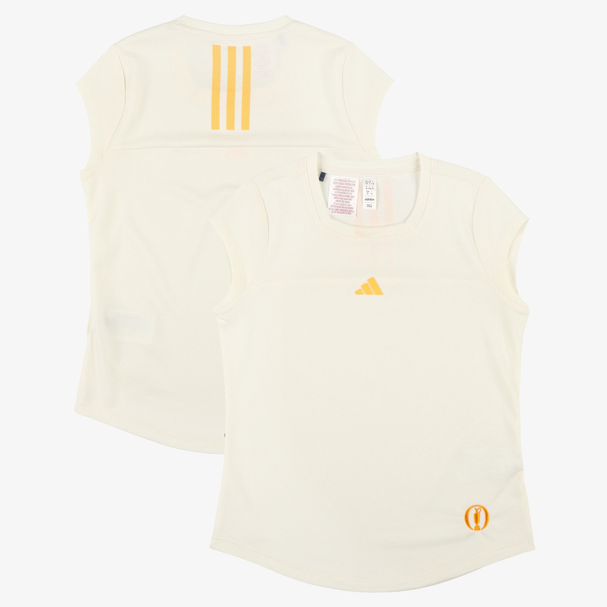 T-shirt sportiva adidas HEAT RDY The Open - Avorio - Ragazza