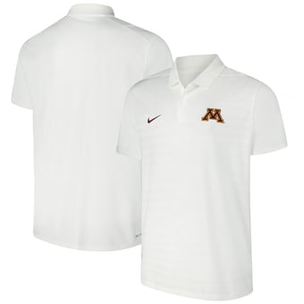 Men's Nike White Minnesota Golden Gophers 2024 Early Season Coaches Sideline Polo