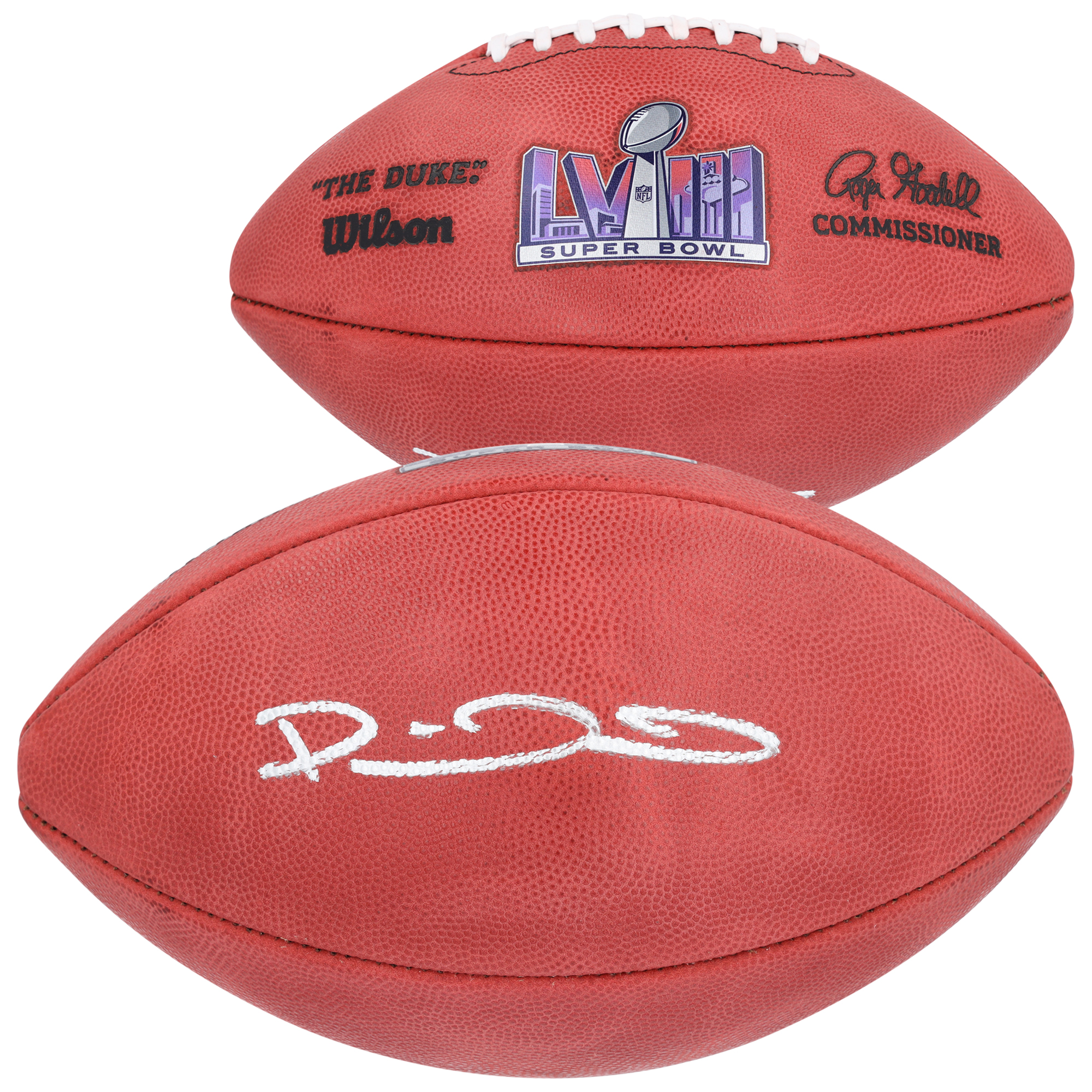 Patrick Mahomes Kansas City Chiefs Autographed Super Bowl LVIII Duke Football